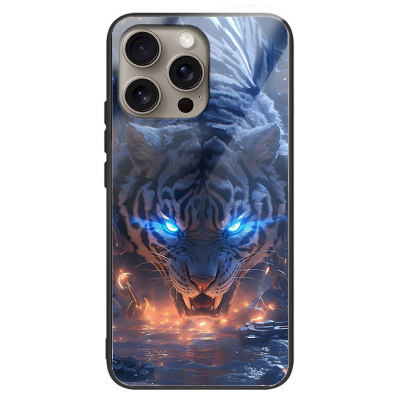 Capa iPhone 16 Pro Vidro temperado Tigre