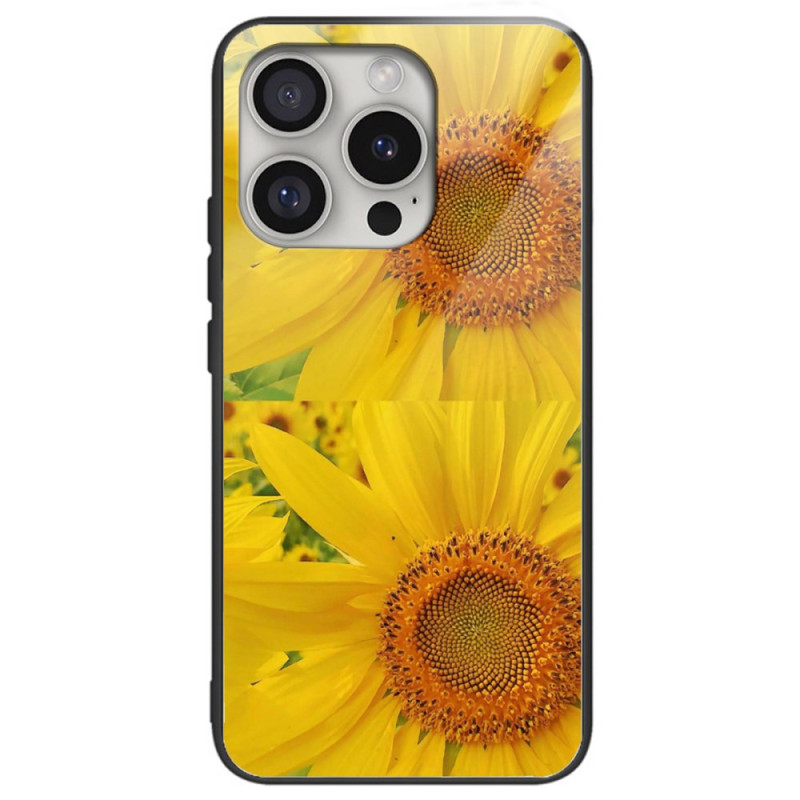 Capa rígida para iPhone 16 Pro Sunflower