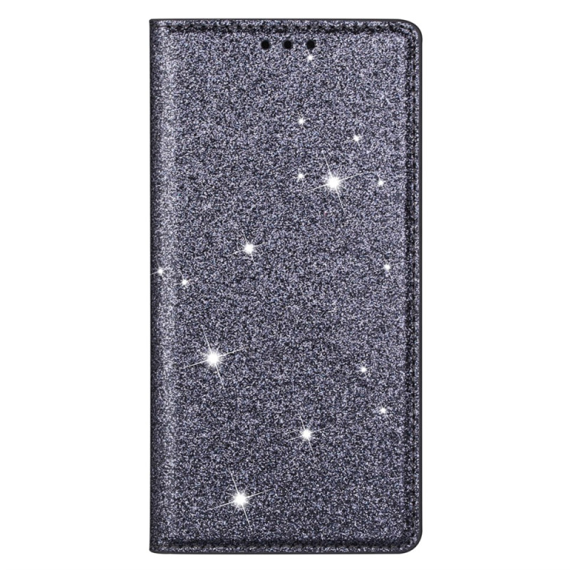 Capa Flip Cover iPhone 16 Pro Glitter