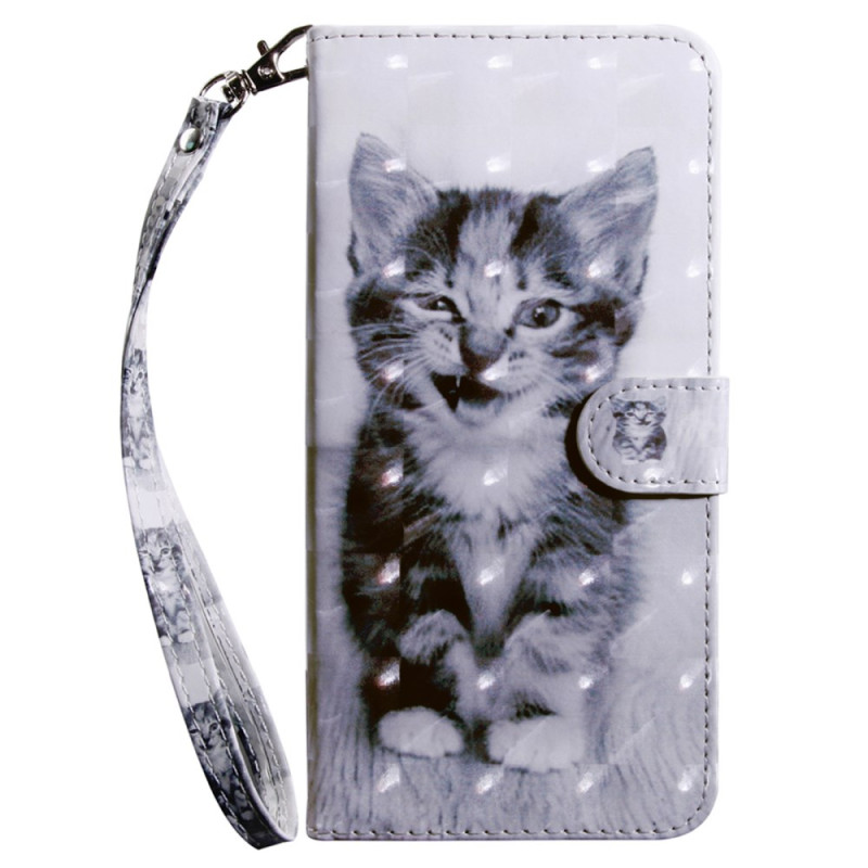 Capa Google Pixel 9 / Pixel 9 Pro Kitten com cordão de segurança