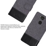 Capa de tecido e efeito de couro Sony Xperia XA2 Muxma