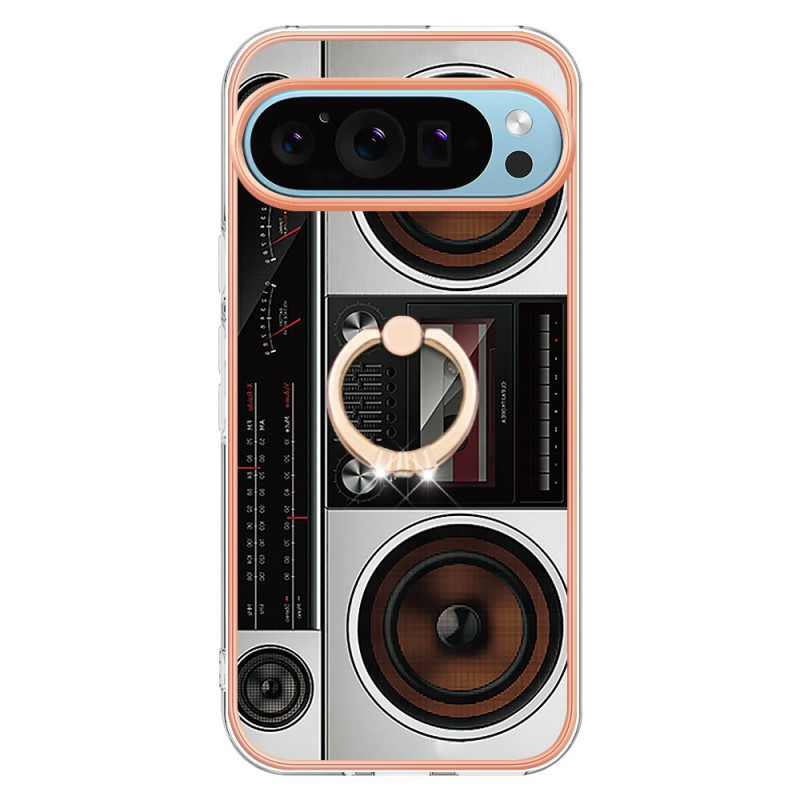 Capa para Google Pixel 9 / Pixel 9 Pro Anel de suporte de rádio