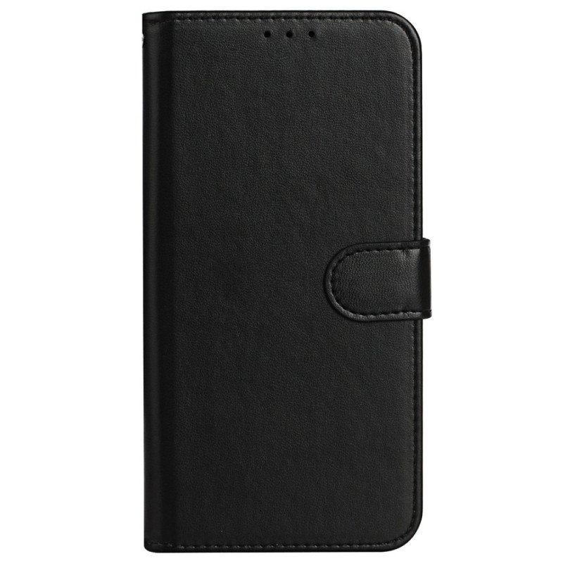 Capa com efeito de pele para Google Pixel 9 / Pixel 9 Pro com correia