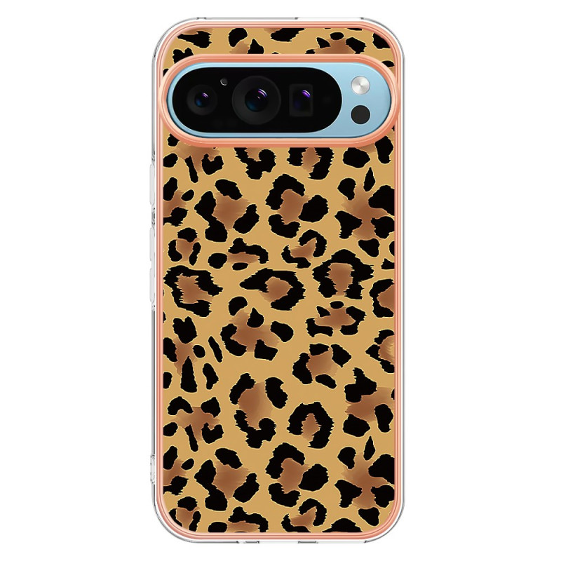 Capa Google Pixel 9 Pro XL com impressão leopardo