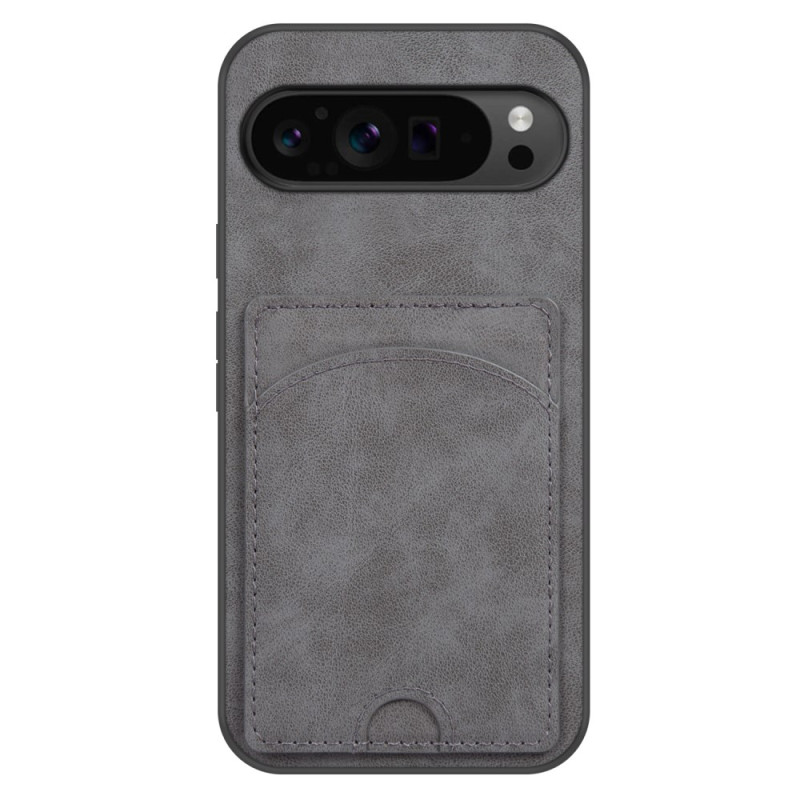 Capa de couro para Google Pixel 9 Pro XL Suporte para cartão