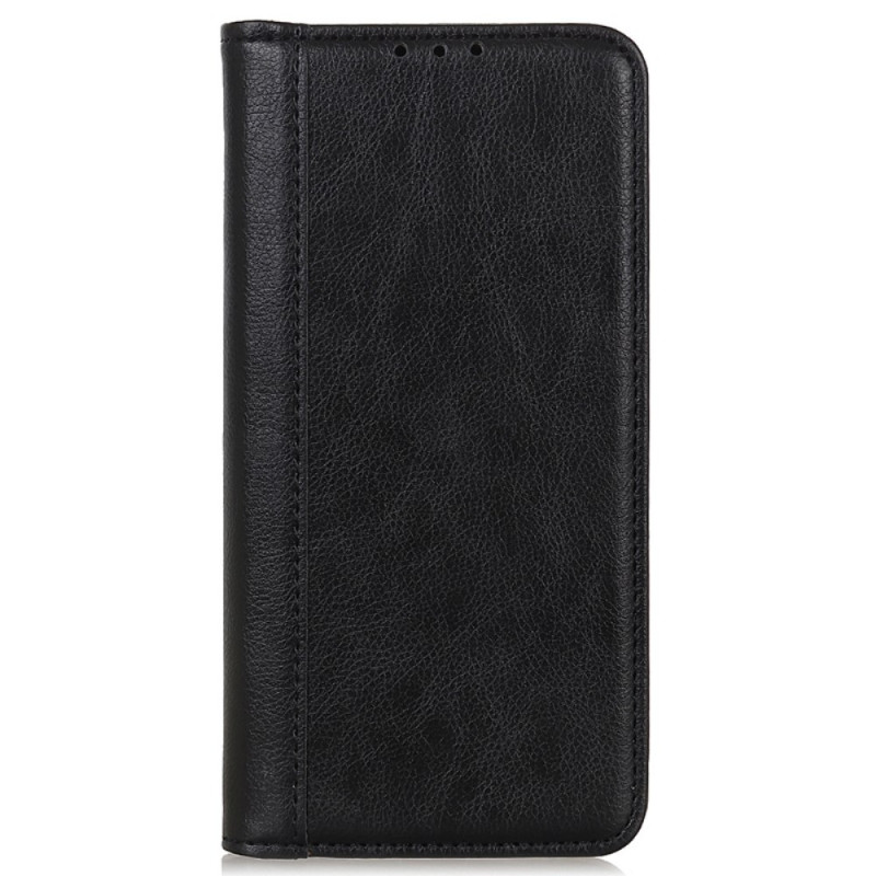 Capa Flip Google Pixel 9 Pro XL Couro Dividido Textura Lichia