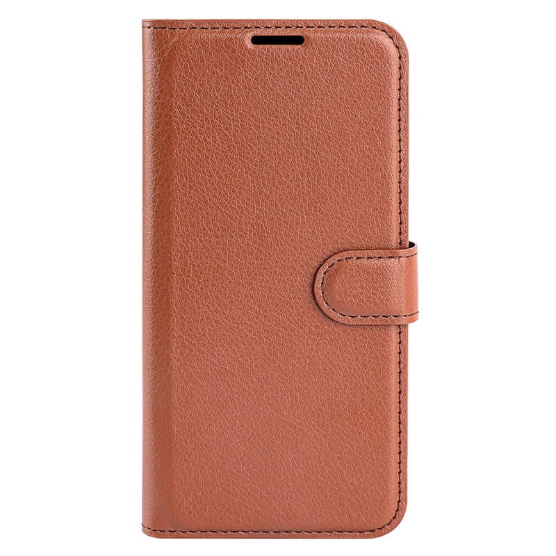 Capa Google Pixel 9 Pro XL em pele sintética Lychee Classic