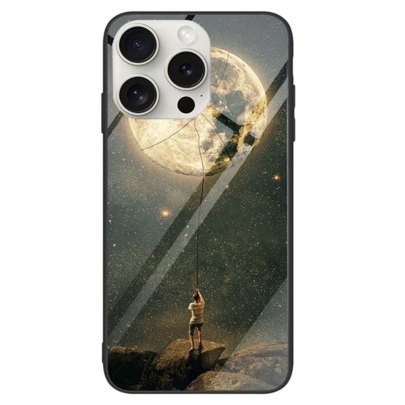 Capa iPhone 16 Pro Max Vidro temperado Moon