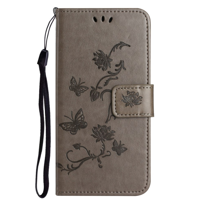 Capa iPhone 16 Pro Max Borboletas e flores