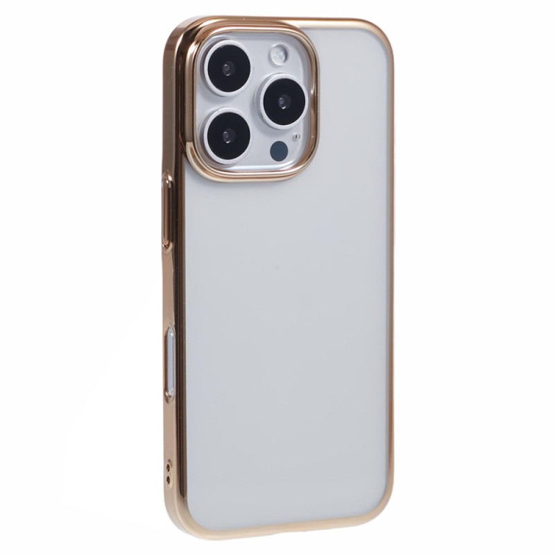 Capa iPhone 16 Pro Max Metal Effect Borda X-LEVEL