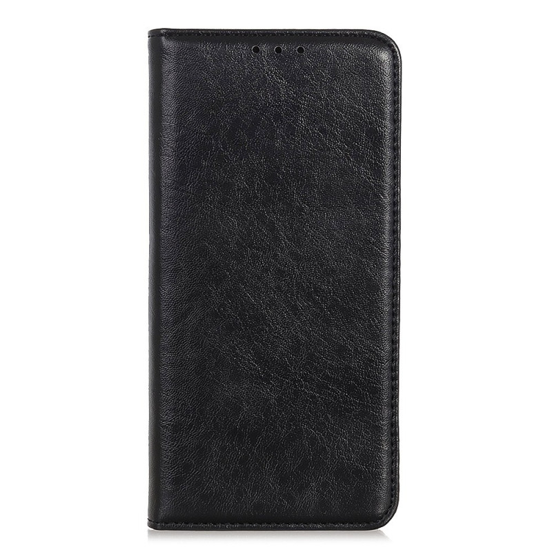 Capa articulada para iPhone 16 Pro Max em pele dividida