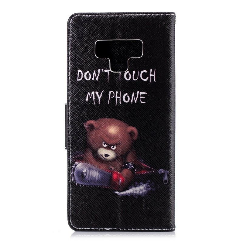 Samsung Galaxy Note 9 Capa de Urso Perigoso