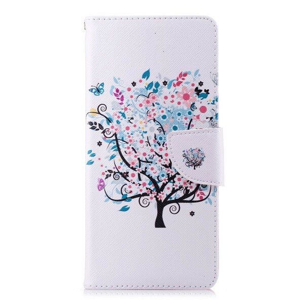 Samsung Galaxy Note 9 Capa florido para árvores