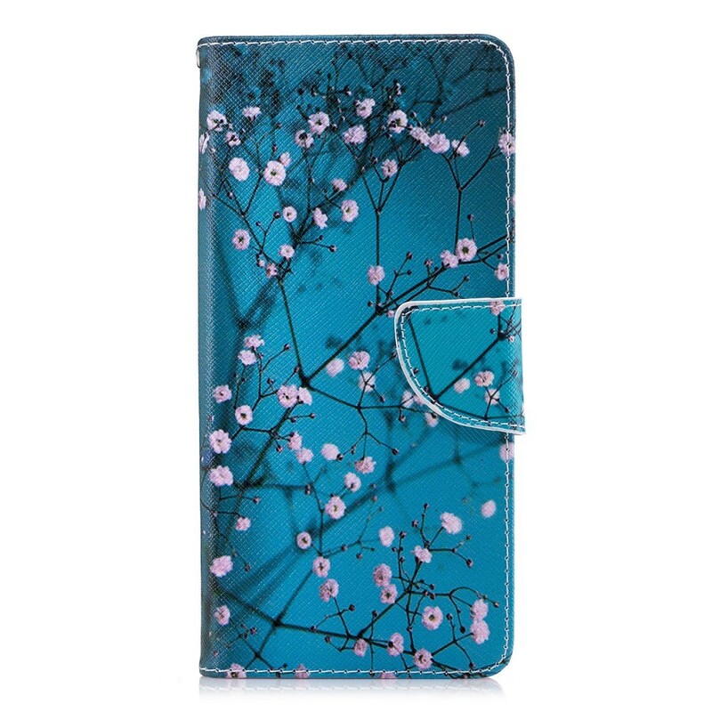 Samsung Galaxy Note 9 Capa floral para árvores