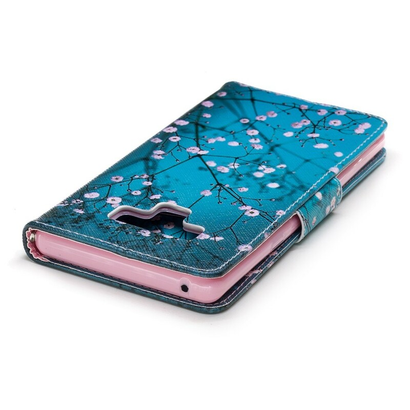 Samsung Galaxy Note 9 Capa floral para árvores