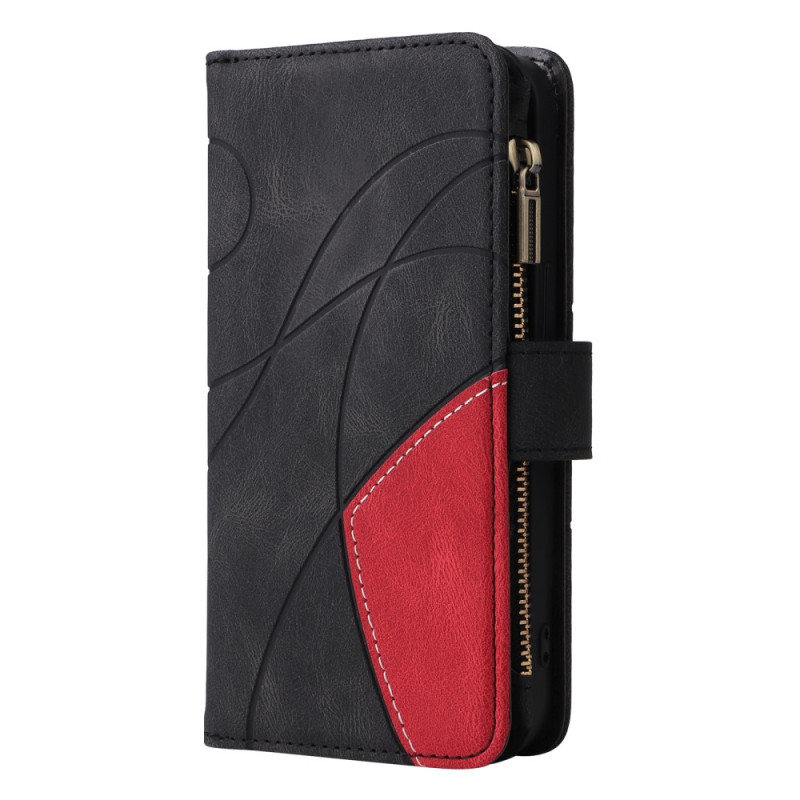 Capa Oppo Reno 12F 5G Estojo
 Dois tons Linha ondulada