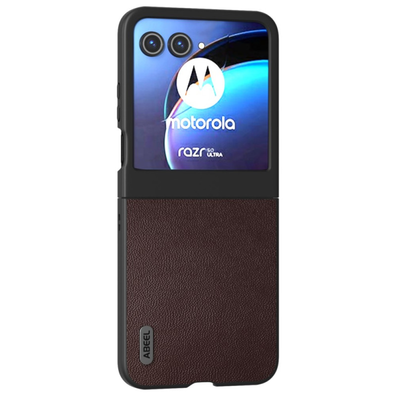 Capa Motorola Razr 50 5G Estilo Couro ABEEL