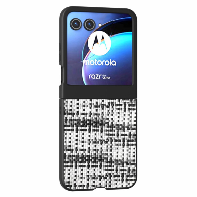 Capa Motorola Razr 50 5G Textura axadrezada