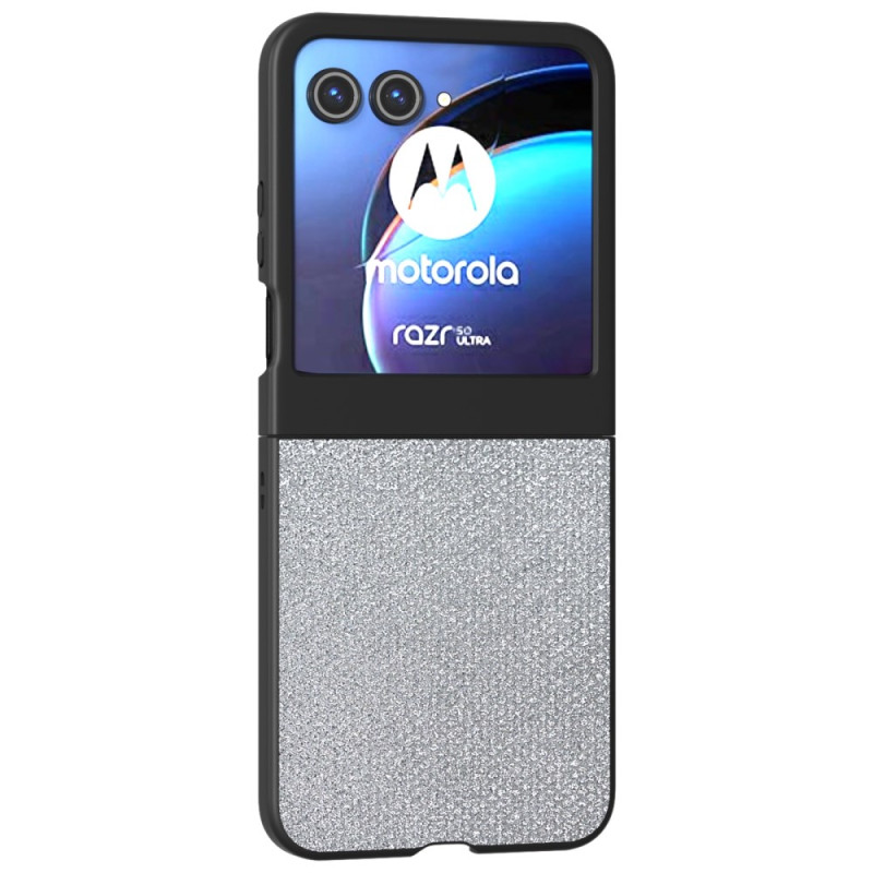 Capa Motorola Razr 50 5G Textura de strass