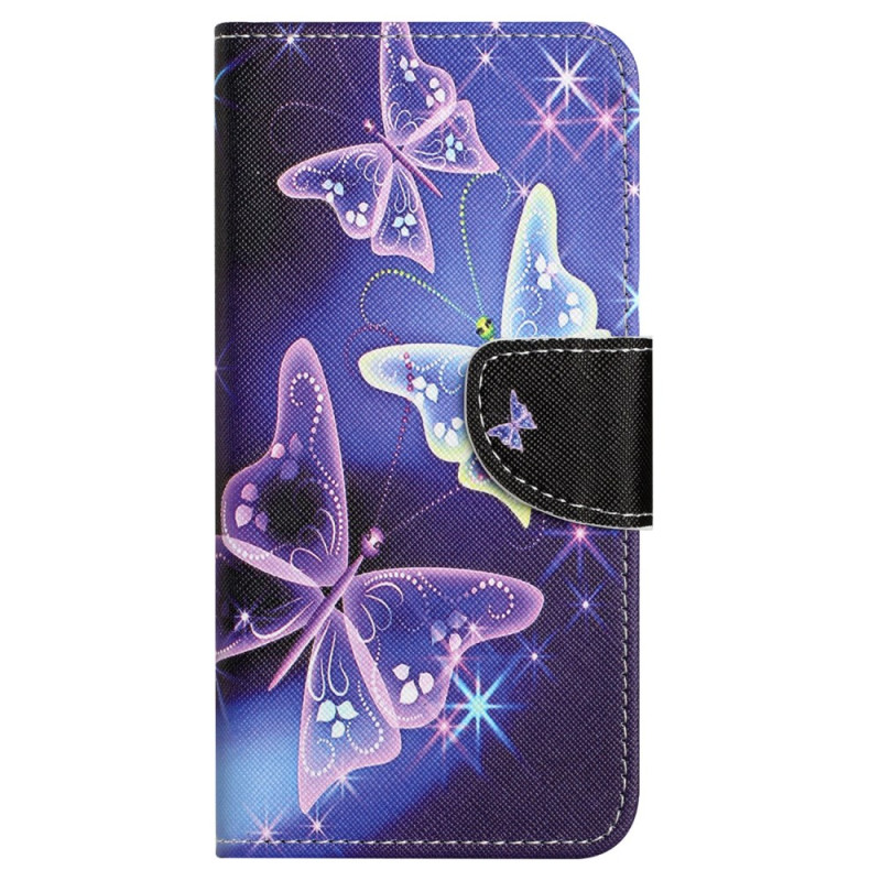 Capa para Samsung Galaxy S24 FE Borboletas cintilantes