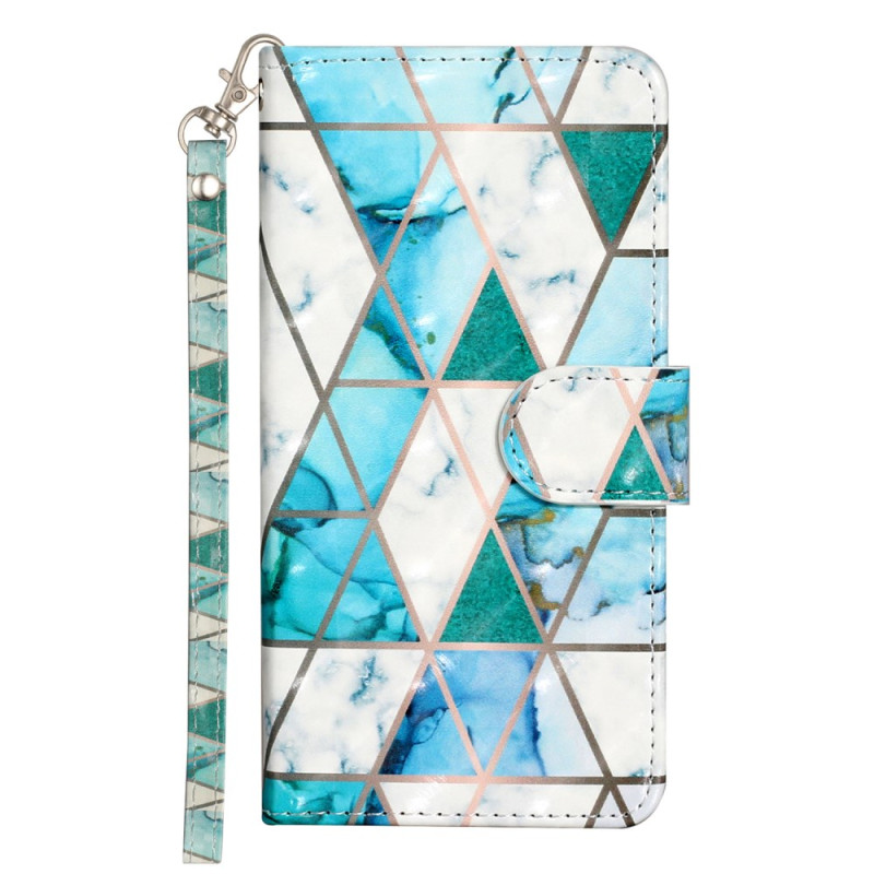 Capa para Samsung Galaxy S24 FE Green Marble Strap