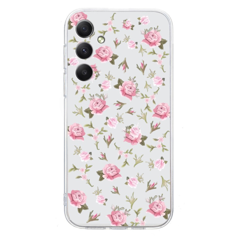 Capa FE Flowers para Samsung Galaxy S24