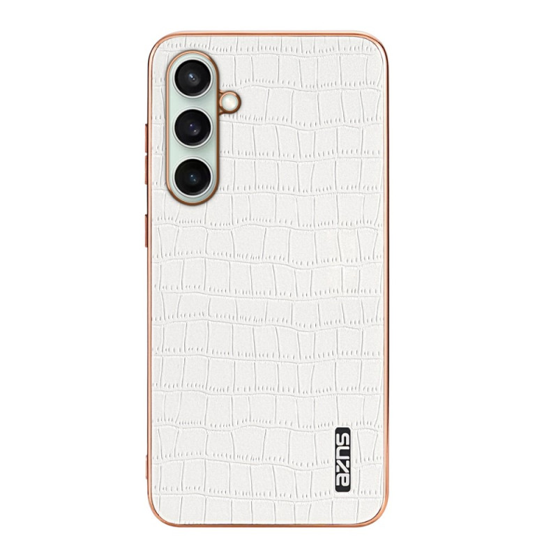 Samsung Galaxy S24 FE Capa com textura de crocodilo AZNS