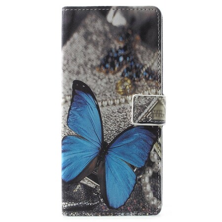 Samsung Galaxy Note 9 Case Butterfly Blue