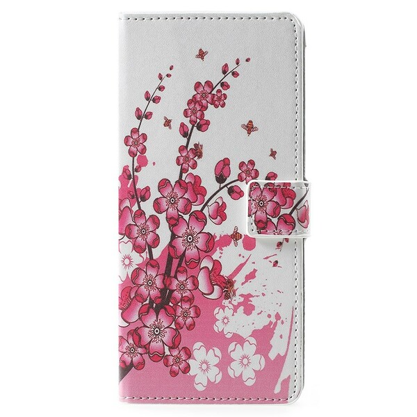 Samsung Galaxy Note 9 Capa Flores Tropicais