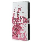 Samsung Galaxy Note 9 Capa Flores Tropicais
