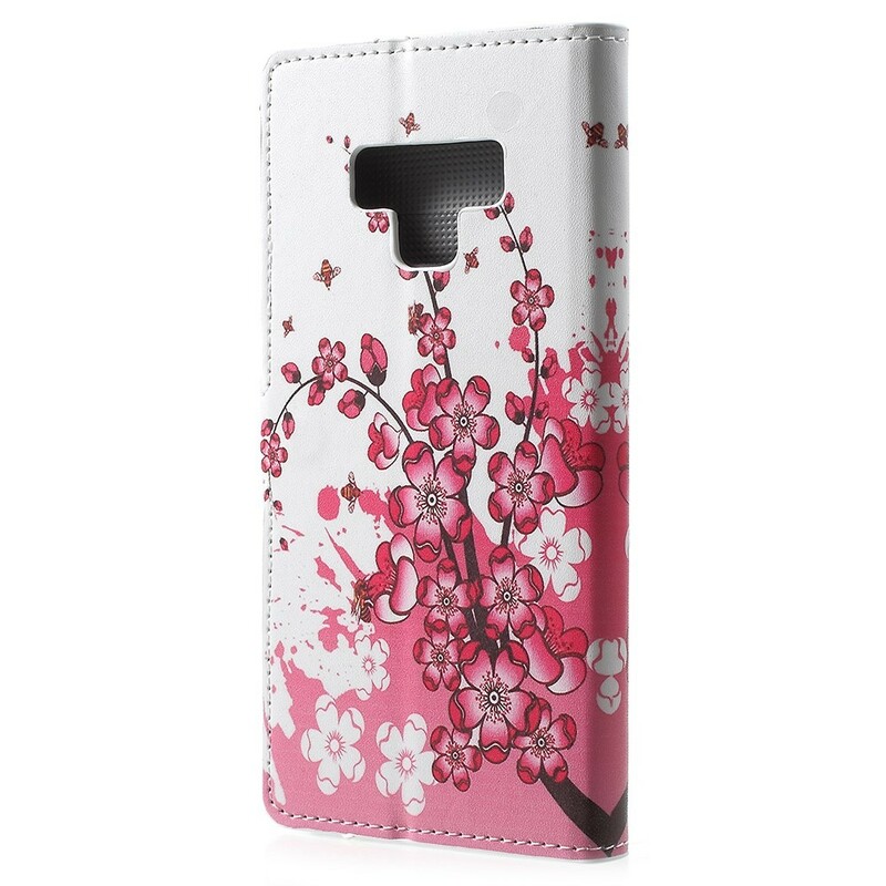Samsung Galaxy Note 9 Capa Flores Tropicais