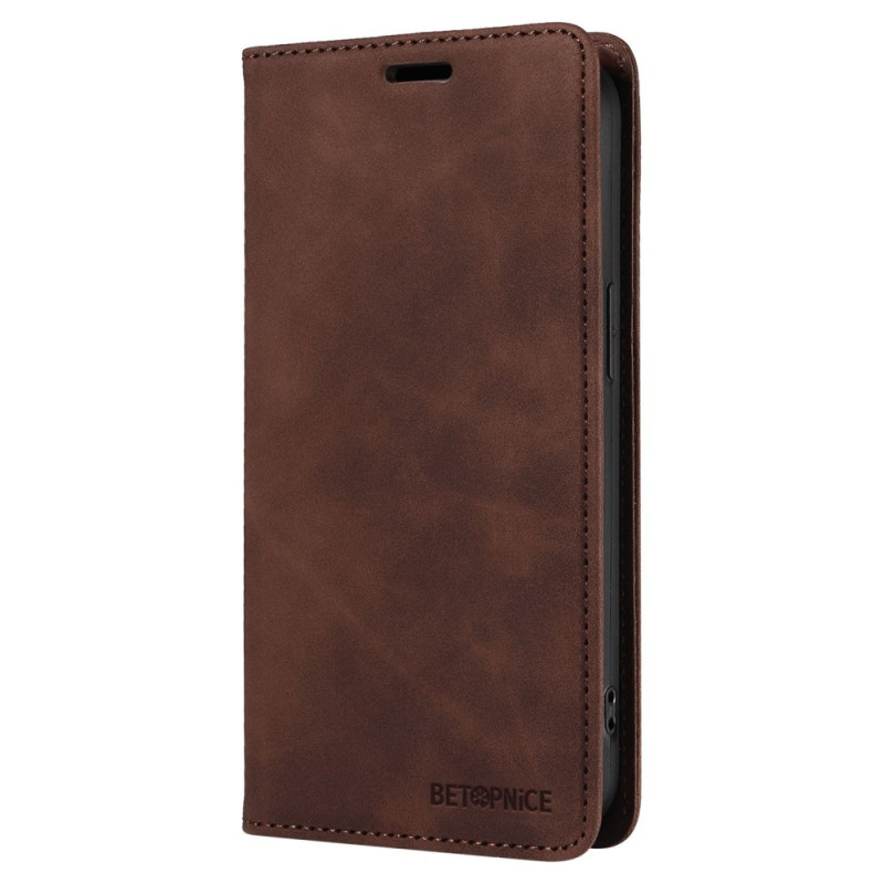 Capa flip para Samsung Galaxy S24 FE Estilo retro Tecnologia de bloqueio RFID BETOPNICE