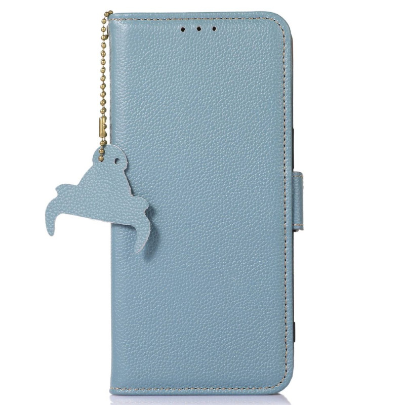 Capa elegante para Samsung Galaxy S24 FE com fecho RFID