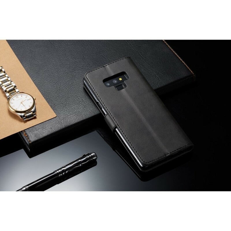 Samsung Galaxy Note 9 Capa LC.IMEEKE Efeito Couro
