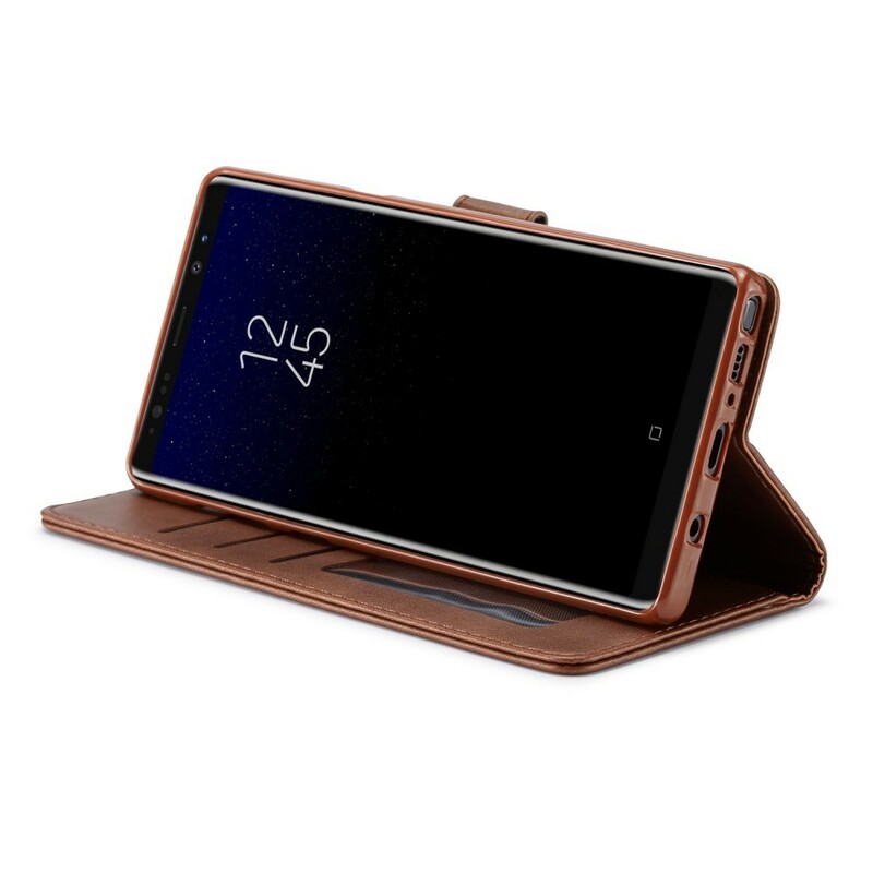 Samsung Galaxy Note 9 Capa LC.IMEEKE Efeito Couro