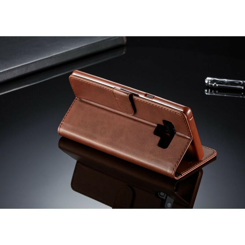 Samsung Galaxy Note 9 Capa LC.IMEEKE Efeito Couro