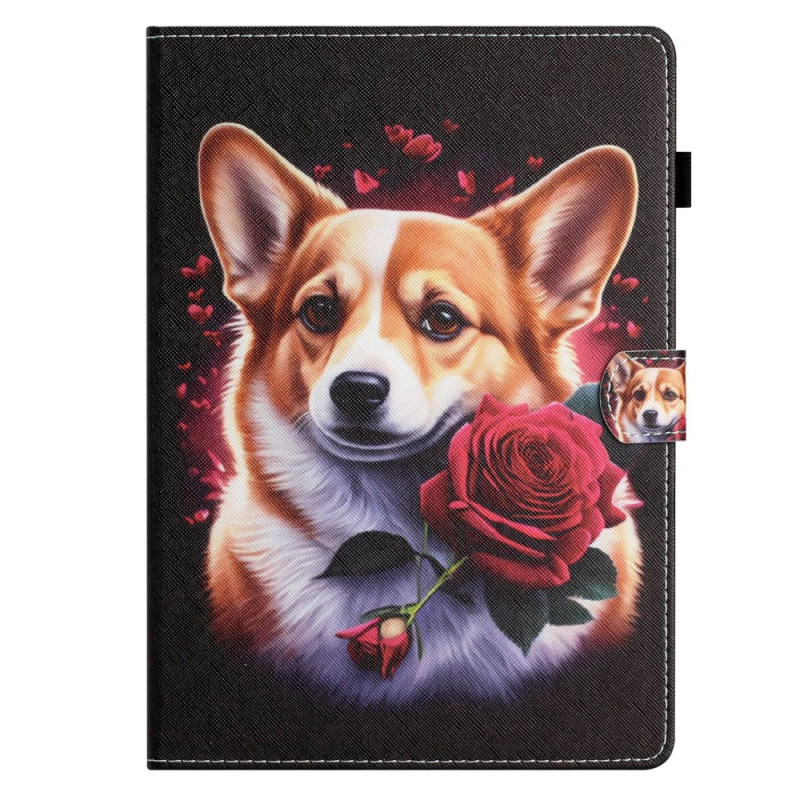 Capa para iPad Pro 11 (2024) Corgi