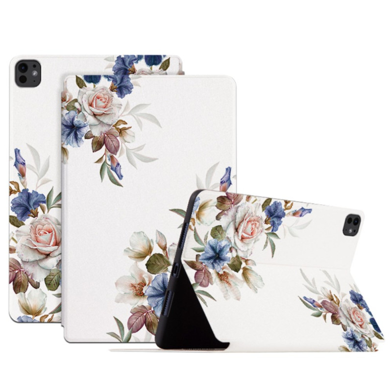 Capa floral para iPad Pro 11 (2024)