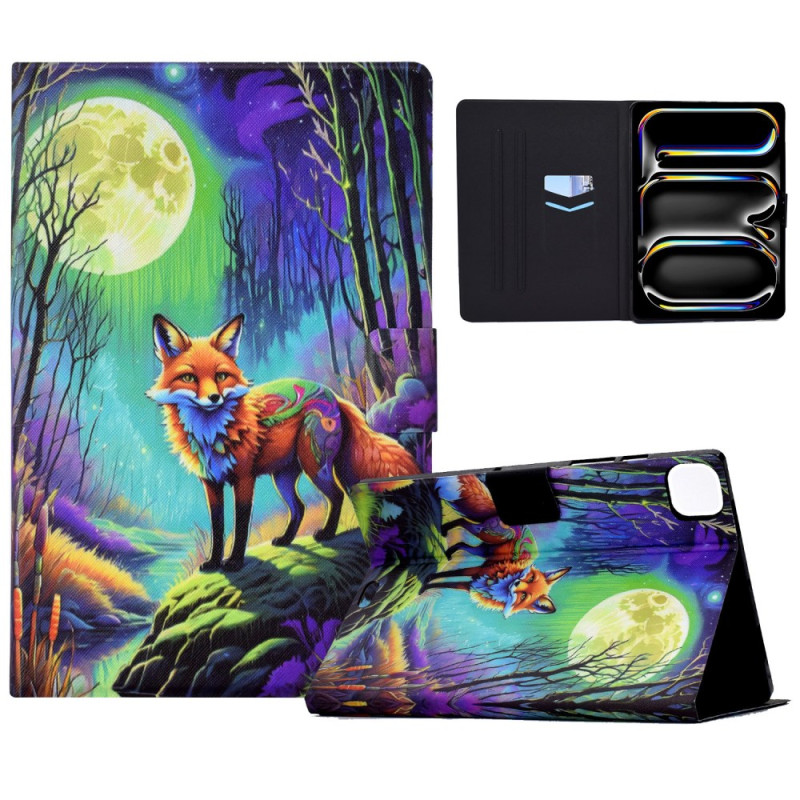 Capa para iPad Pro 11 (2024) Moonlight Fox