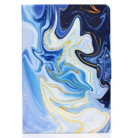 Capa mármore azul para iPad...