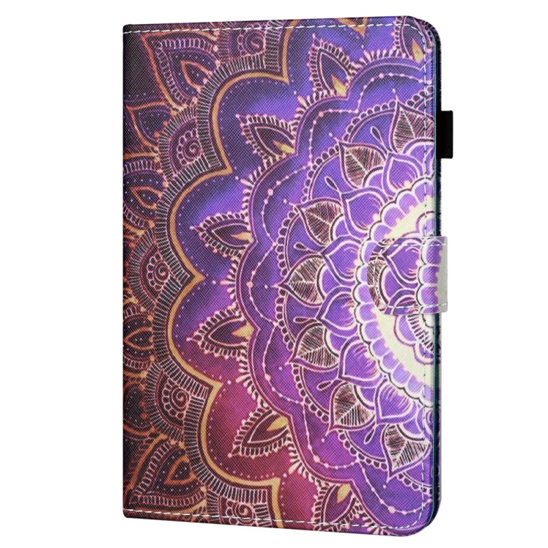 Capa para iPad Pro 11 (2024) Mandala Roxo