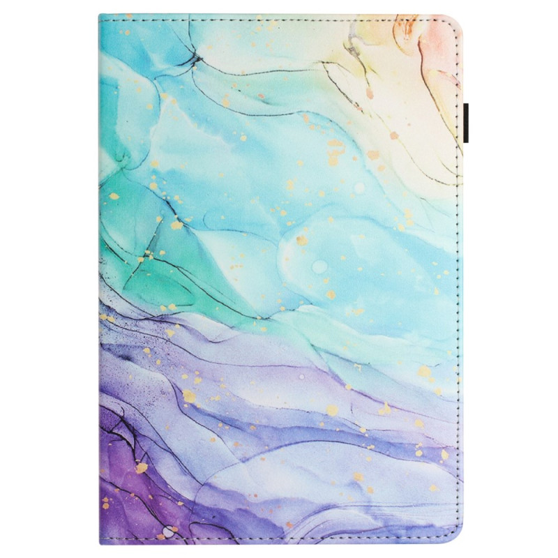 Capa Marble Paint para iPad Pro 11 (2024)