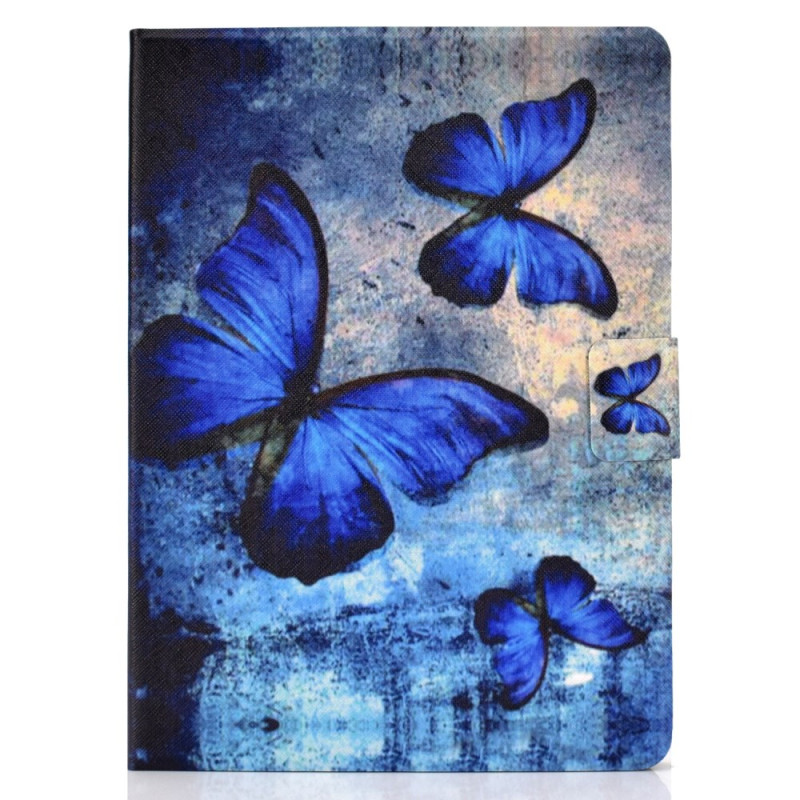 Capa para iPad Pro 11 (2024) Retro Butterflies