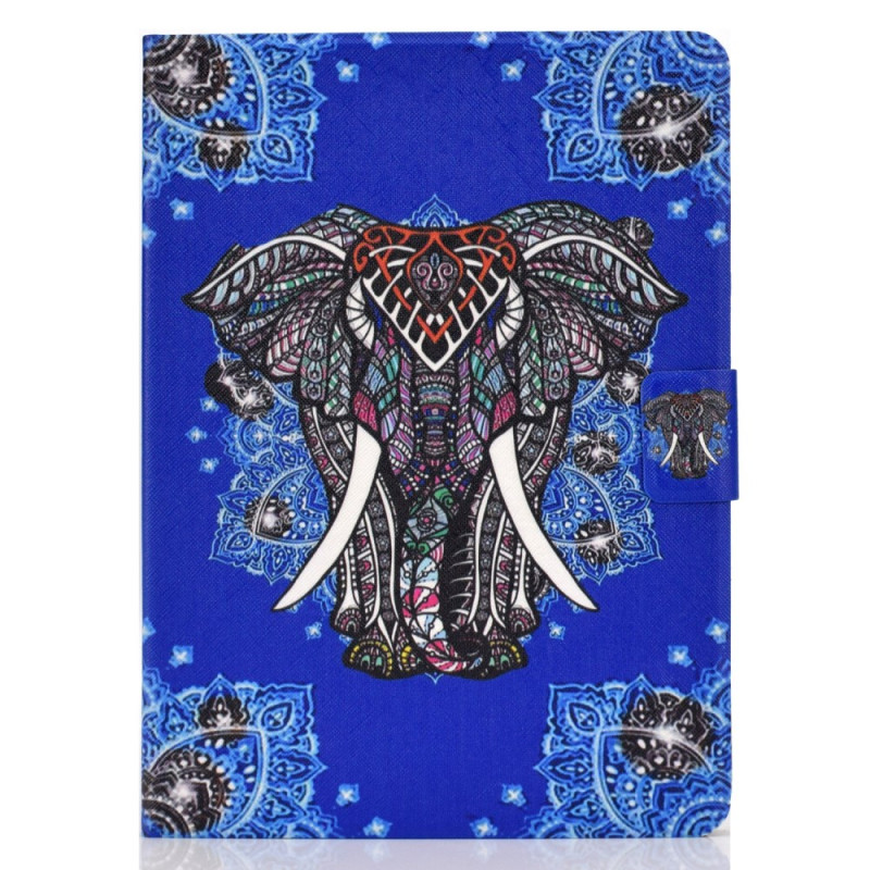 Capa para iPad Pro 11 (2024) Elefante étnico