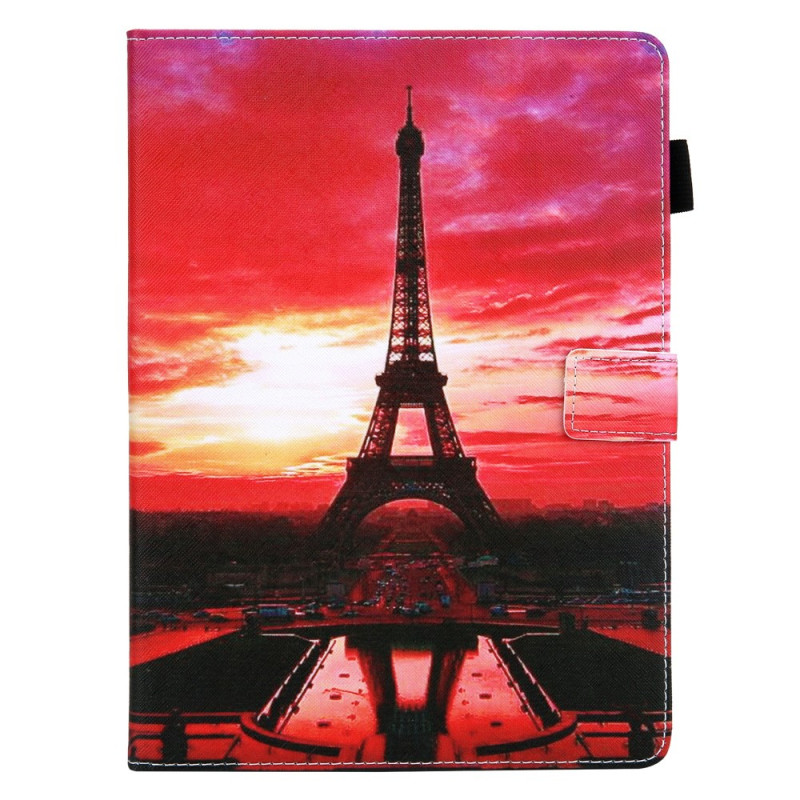 Capa para iPad Pro 11 (2024) Sunset Torre Eiffel