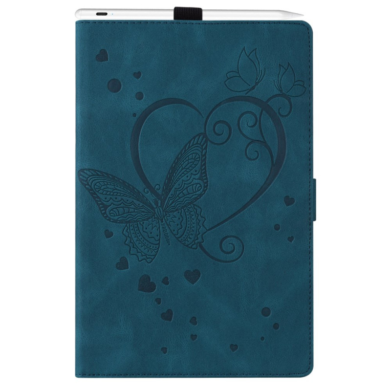 Capa coração e borboleta para iPad Pro 11 (2024)