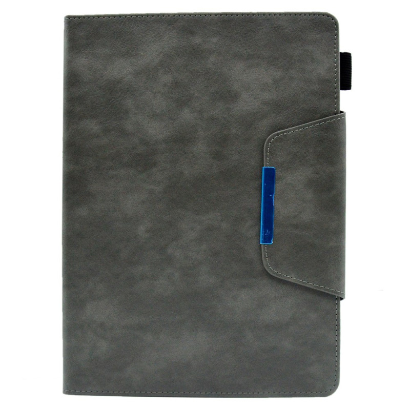 Capa para iPad Pro 11 (2024) Efeito vintage Fecho prateado