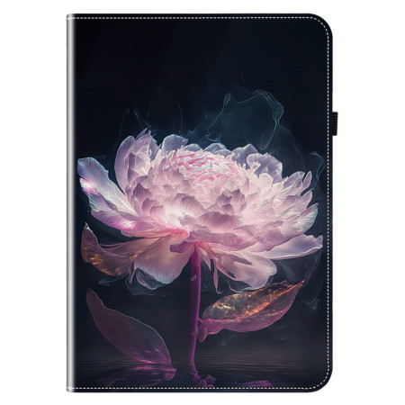Capa Peony roxa para iPad...