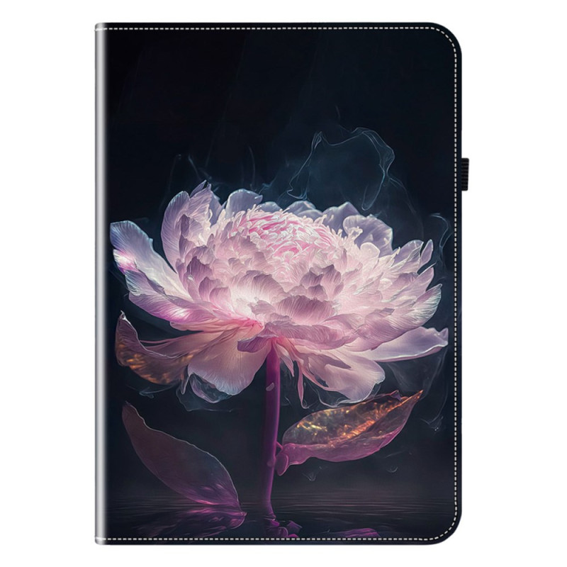 Capa Peony roxa para iPad Air 11 (2024)