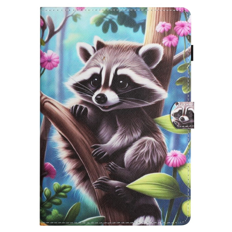 Capa para iPad Air 11 (2024)/Air (2022) (2020)/ Pro 11 Raccoon